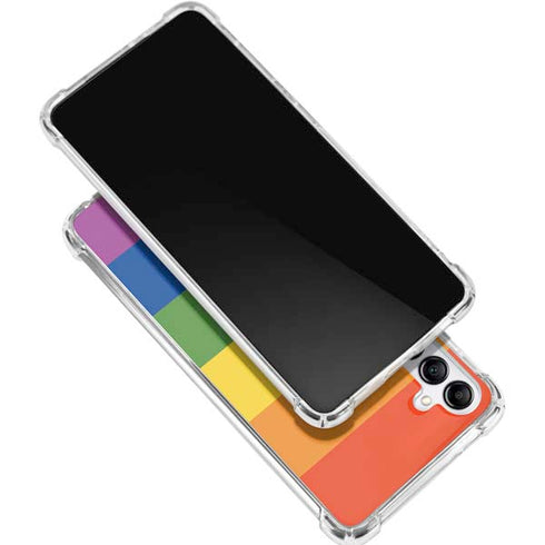 The Rainbow Flag Gabb Phone 4 Clear Case