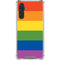 The Rainbow Flag Galaxy A17 Clear Case