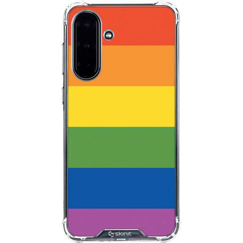 The Rainbow Flag Galaxy A36 5G Clear Case
