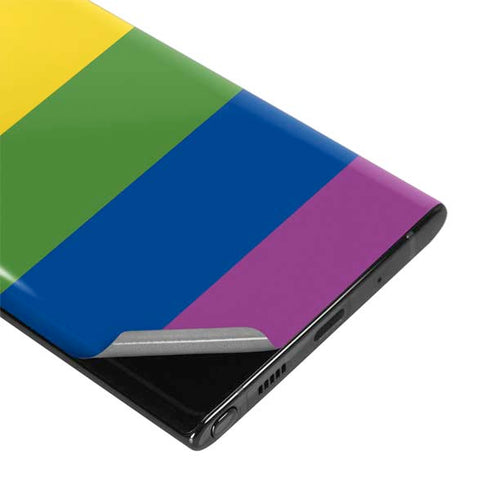 The Rainbow Flag Galaxy Note 10 Plus Skin