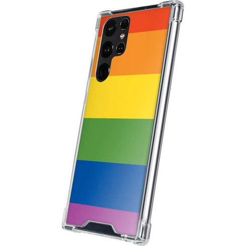 The Rainbow Flag Galaxy S23 Ultra Clear Case