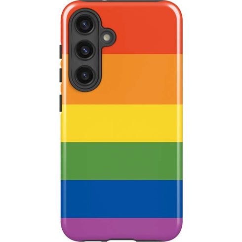 The Rainbow Flag Galaxy S25 Impact Case