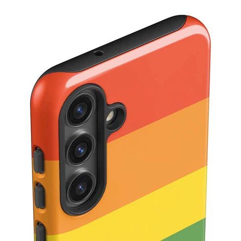The Rainbow Flag Galaxy S25 Impact Case