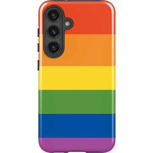 The Rainbow Flag Galaxy S25 Plus Impact Case