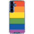 The Rainbow Flag Galaxy S25 FE Clear Case