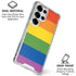The Rainbow Flag Galaxy S25 Ultra Clear Case