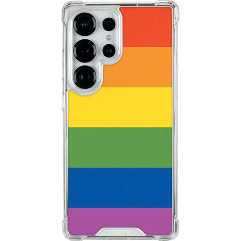 The Rainbow Flag Galaxy S26 Ultra Clear Case