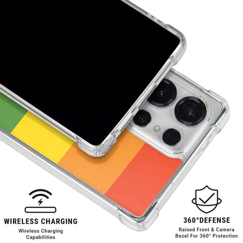 The Rainbow Flag Galaxy S26 Ultra Clear Case