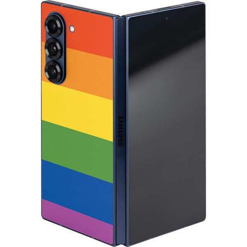 The Rainbow Flag Galaxy Z Fold6 Skin