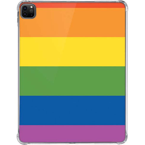 The Rainbow Flag iPad Pro 11in (2024) Clear Case