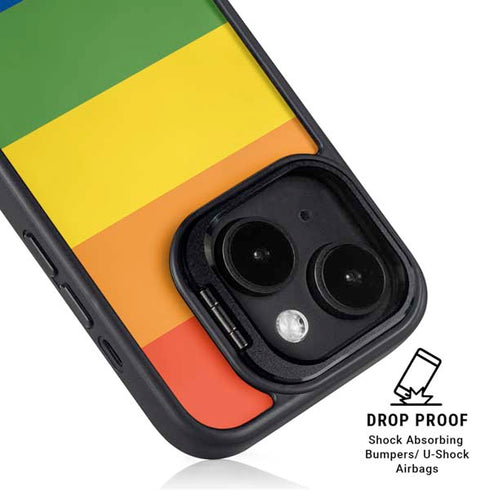 The Rainbow Flag iPhone 14 Kickstand Case