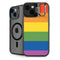 The Rainbow Flag iPhone 14 Plus Kickstand Case