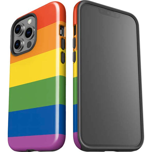 The Rainbow Flag iPhone 15 Pro Impact Case