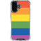 The Rainbow Flag iPhone 16 Plus Clear Case