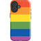 The Rainbow Flag iPhone 16 Plus Impact Case
