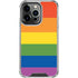 The Rainbow Flag iPhone 16 Pro Clear Case