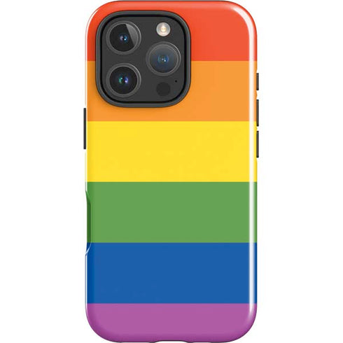 The Rainbow Flag iPhone 16 Pro Impact Case