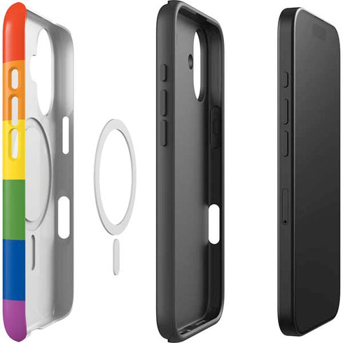 The Rainbow Flag iPhone 17 Magsafe Impact Case