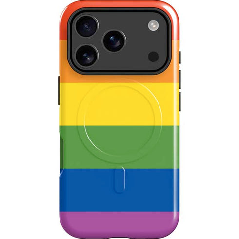 The Rainbow Flag iPhone 17 Pro Max Magsafe Impact Case
