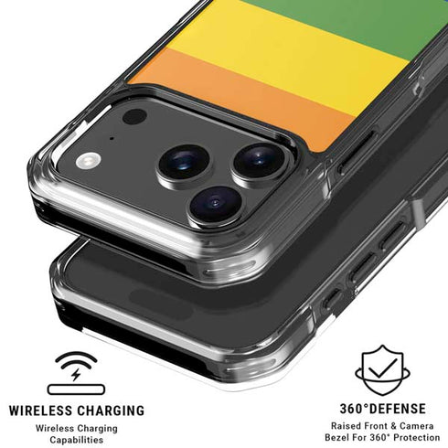 The Rainbow Flag iPhone 18 Pro Clear Case