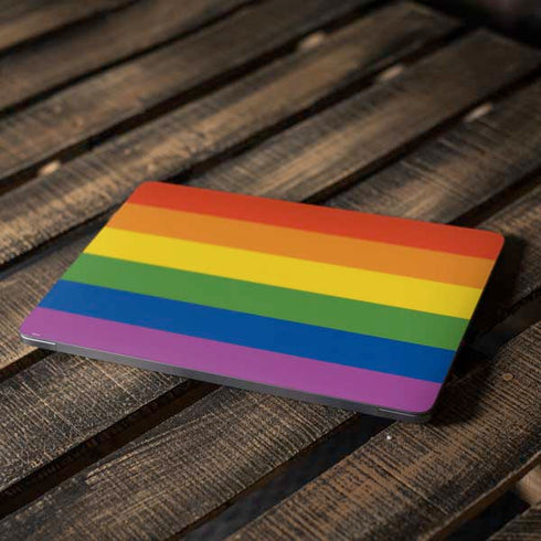 The Rainbow Flag Apple MacBook Air Skin