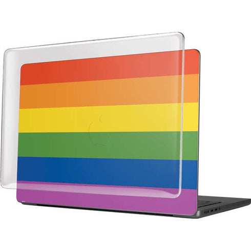 The Rainbow Flag MacBook Pro 14in (2021-24) Case plus Skin