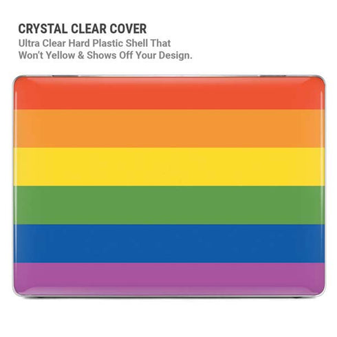 The Rainbow Flag MacBook Pro 14in (2021-24) Case plus Skin