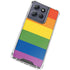 The Rainbow Flag Moto G 5G (2025) Clear Case