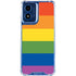 The Rainbow Flag Moto G 5G (2024) Clear Case