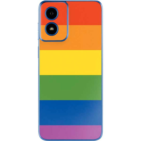 The Rainbow Flag Moto G Play 4G (2024) Skin