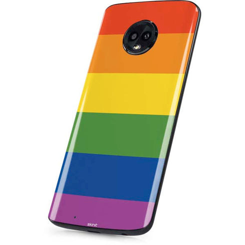 The Rainbow Flag Moto G6 Skin