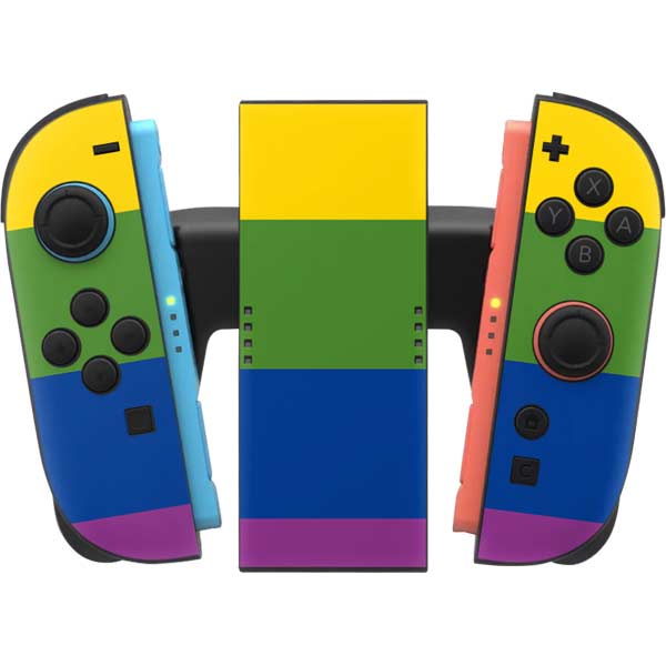 The Rainbow Flag Nintendo Switch (2025) Joy-Con Controller Skin