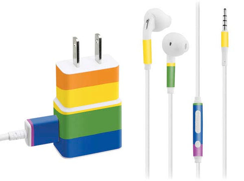 The Rainbow Flag Phone Charger Skin
