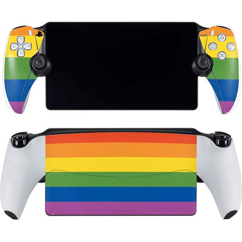 The Rainbow Flag PlayStation Portal Remote Player Skin