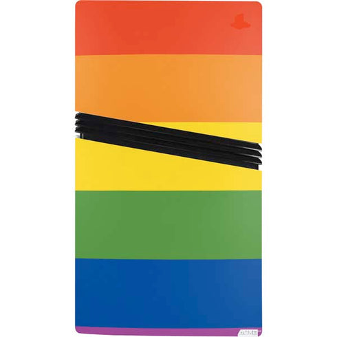 The Rainbow Flag PS5 Pro Console Skin