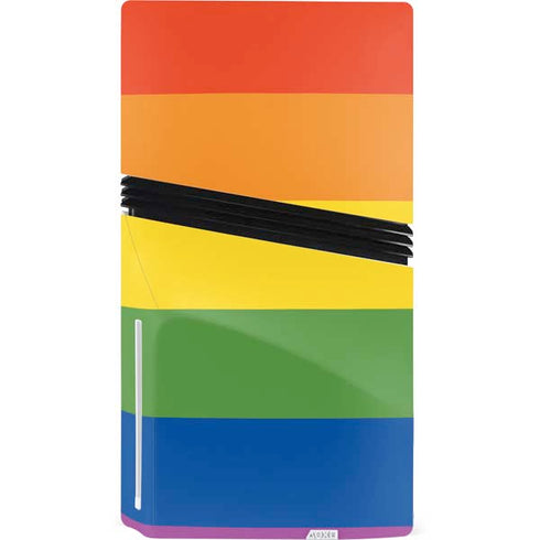The Rainbow Flag PS5 Pro Disk Console Skin