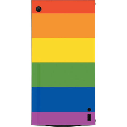 The Rainbow Flag XBox Series X Digital Edition Console Skin