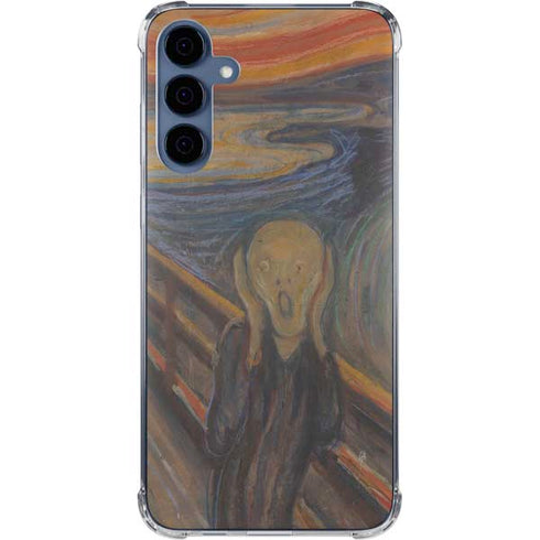 Edvard Munch The Scream Galaxy A55 5G Clear Case