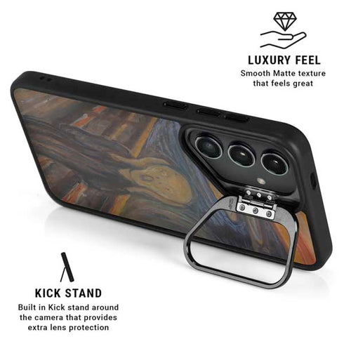 Edvard Munch The Scream Galaxy S24 FE Kickstand Case