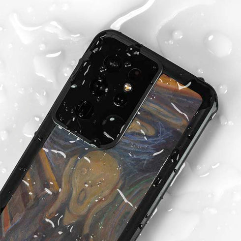 Edvard Munch The Scream Galaxy S24 Ultra Waterproof Case