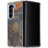 Edvard Munch The Scream Galaxy Z Fold5 5G Clear Case