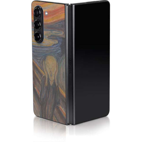Edvard Munch The Scream Galaxy Z Fold5 5G Skin