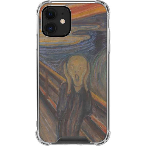 Edvard Munch The Scream iPhone 12 Clear Case