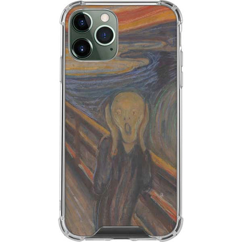 Edvard Munch The Scream iPhone 12 Pro Clear Case