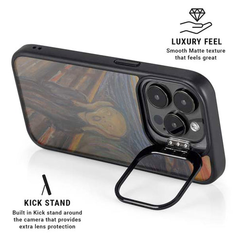 Edvard Munch The Scream iPhone 13 Pro Kickstand Case