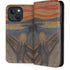 Edvard Munch The Scream iPhone 14 Folio Case