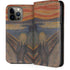 Edvard Munch The Scream iPhone 14 Pro Max Folio Case