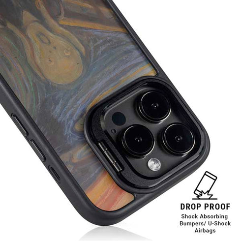 Edvard Munch The Scream iPhone 14 Pro Max Kickstand Case