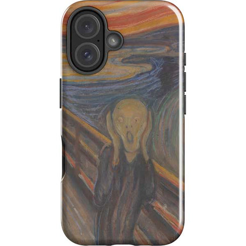 Edvard Munch The Scream iPhone 16 Impact Case