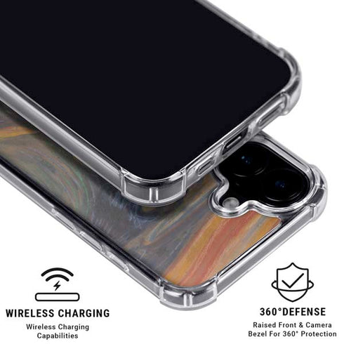 Edvard Munch The Scream iPhone 16 Plus MagSafe Case